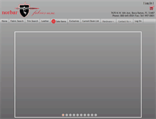 Tablet Screenshot of norbarfabrics.com